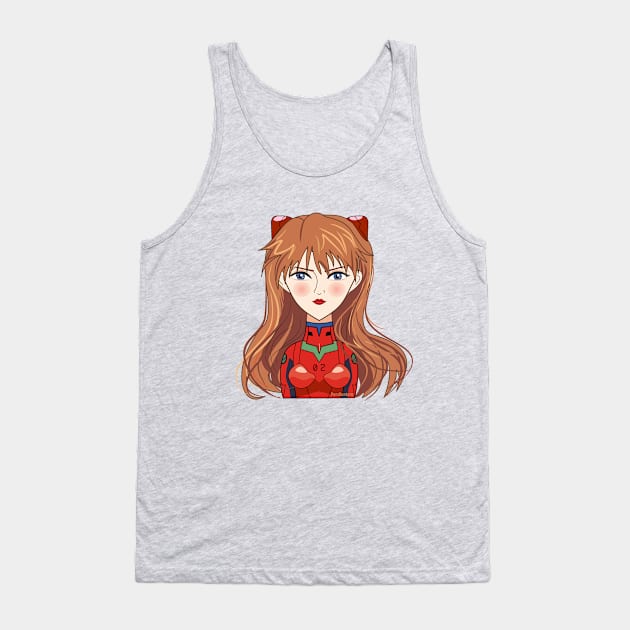 Lady Asuka EVA Tank Top by Pendientera